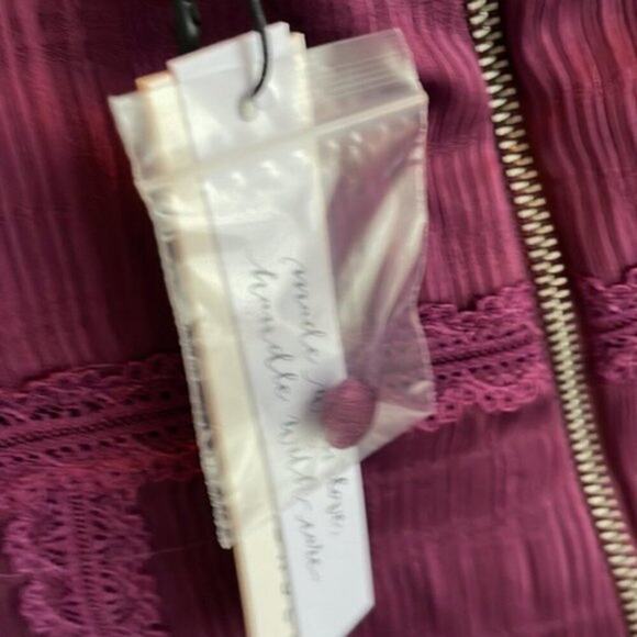 Alice plus Olivia Genevieve Spaghetti Strap Dress Boysnberry size 8 - Picture 8 of 13